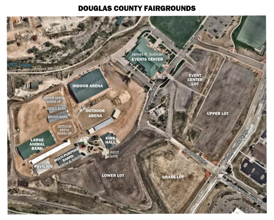 Map of Fairgrounds